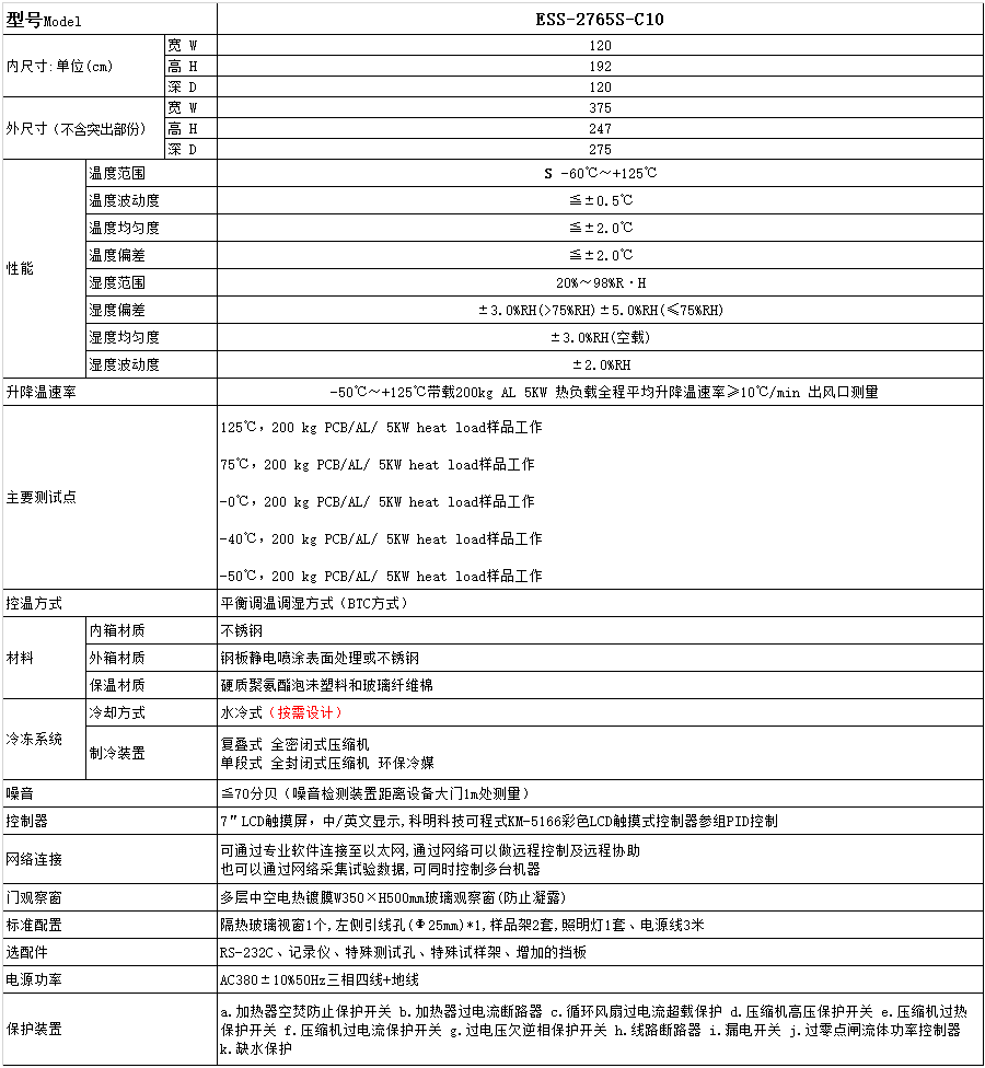 恒溫恒濕試驗箱 恒溫恒濕試驗箱